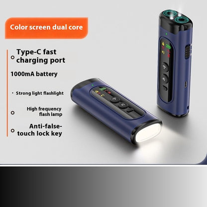 Ultrasonic Dual-core Bark Stopper Pet Electric Shock Collar