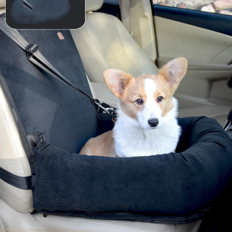 Car Kennel Pet Travel Car Seat Small And Medium-sized Dog Kennel Cushion Pets Supplies