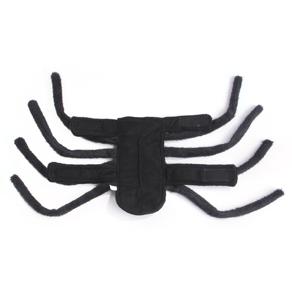 Pet Halloween Funny Spider Chest Back Creative