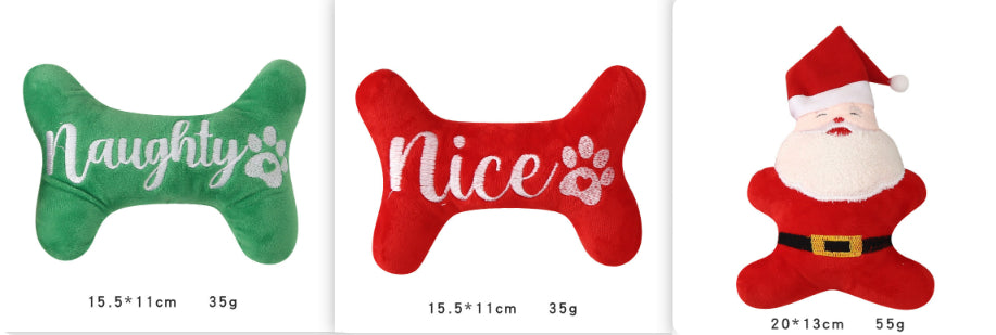 Christmas Dog Plush Sounding Puppy Pets Toy