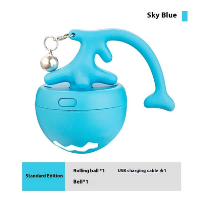 Smart Interactive Cat Toy Ball USB Rechargeable Moving Rolling Ball