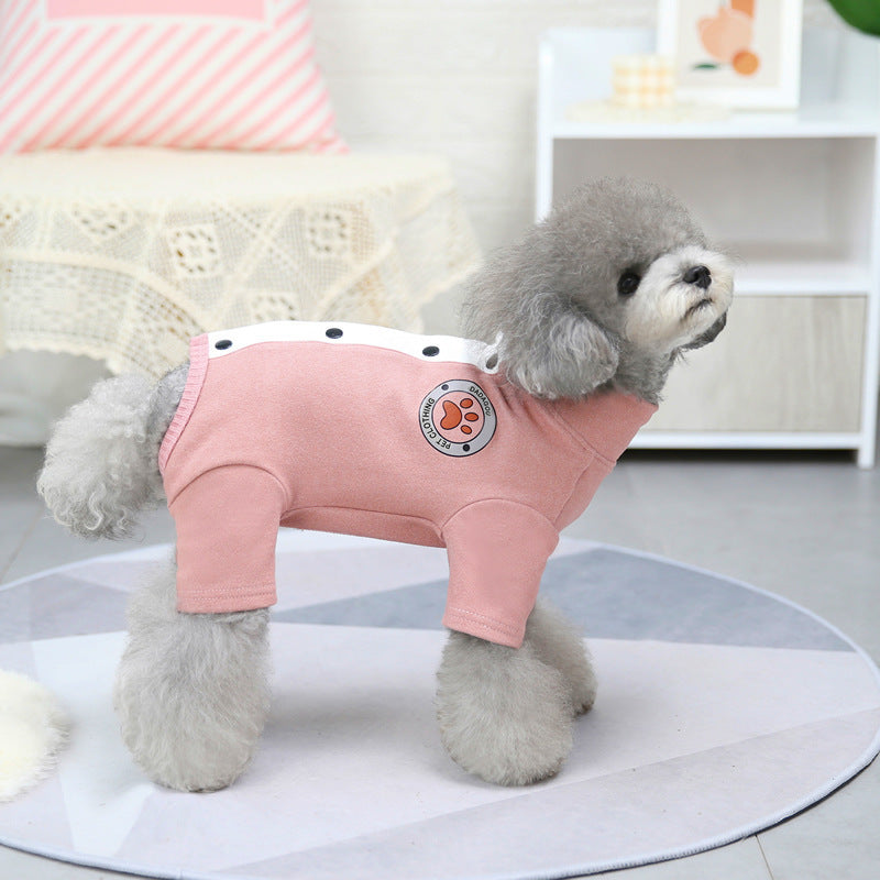 Winter Teddy Small Dog Pet Clothes