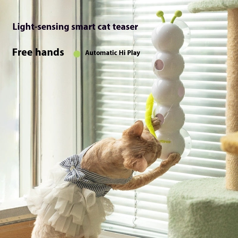 Teasing Cat Toy Automatic Pes Toy With Tail Motion