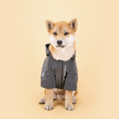 Pet Clothes Rainproof Jacket Rainproof Hooded