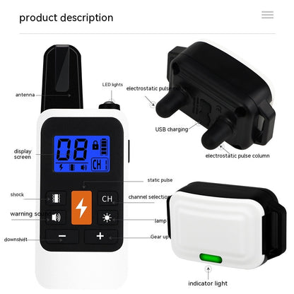 800 M Multifunctional Remote Control Electric Shock Collar