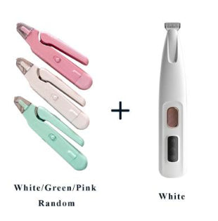 2 In 1 Pet Nail Clippers With Led Light Dog Cat Special