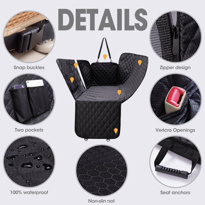 Waterproof And Anti-dirty Car Rear Row Pet Mat