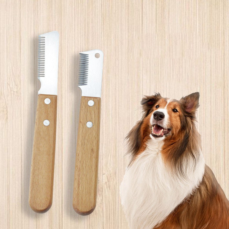 Pet Stripping Comb Dog Stripping Knife Grooming Tool