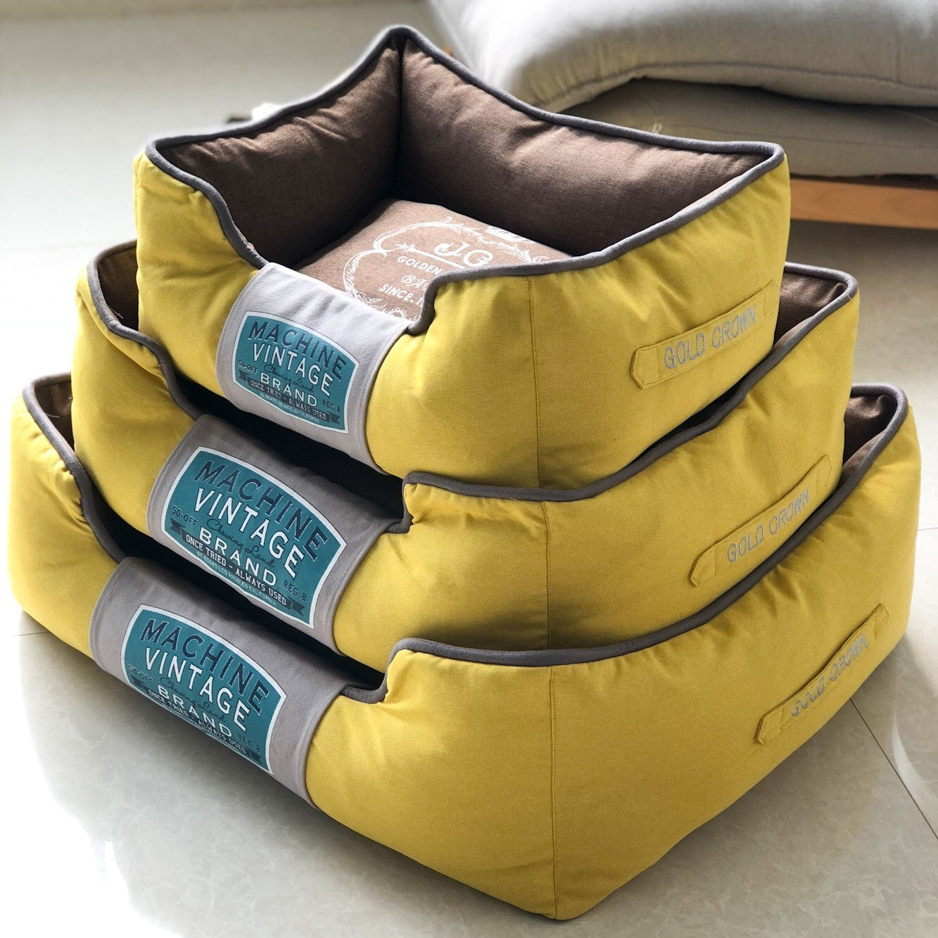 Removable And Washable Canvas Dog Kennel