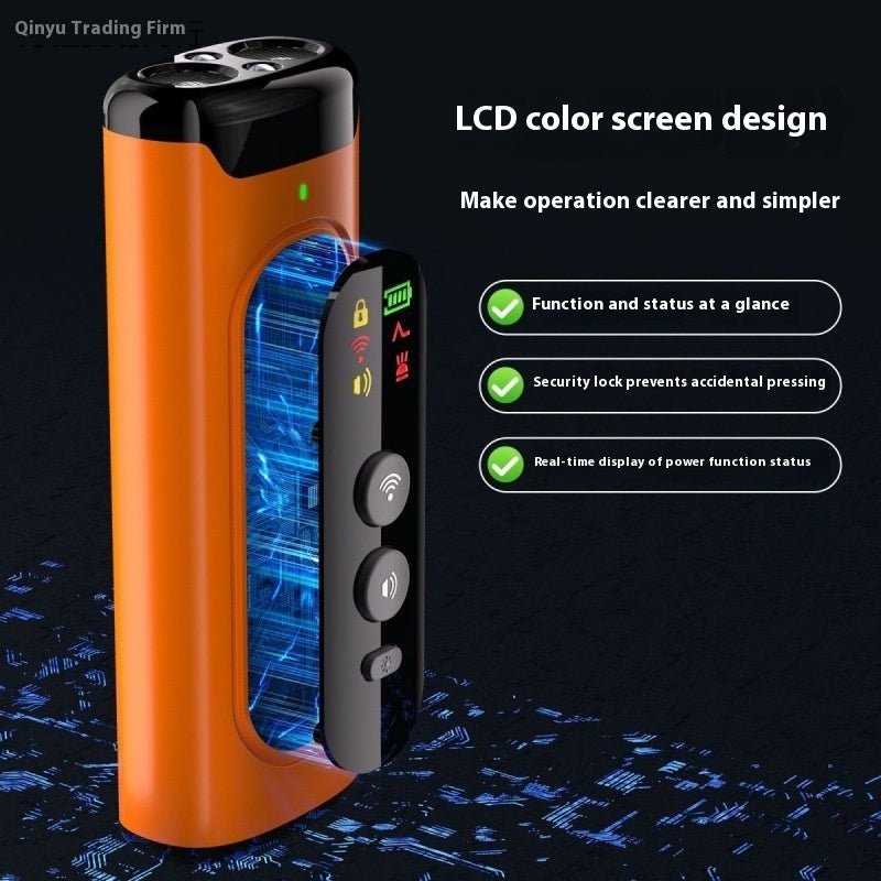 Ultrasonic Dual-core Bark Stopper Pet Electric Shock Collar
