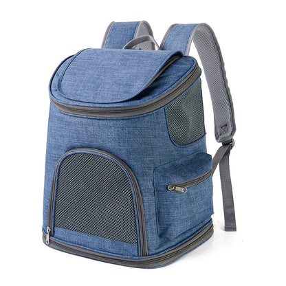 New Dog Bag Backpack Oxford Cloth Out Portable Backpack