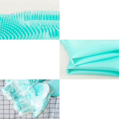 Silicone Dog Grooming Hair Comb Puppy Brush Glove Bath Cleaning Brushes