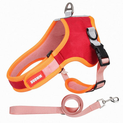 Suede Dog Harness Pet Supplies Leash