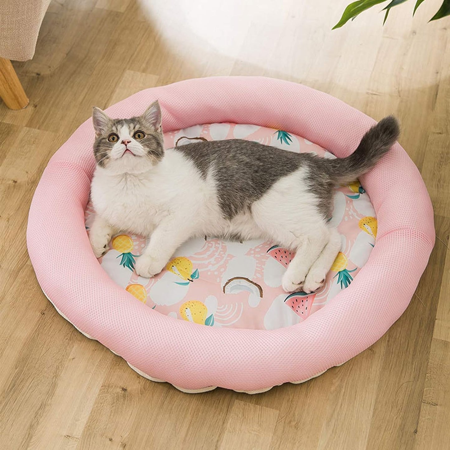 Cooling Dog Bed Soft Summer Ice Pet Pad Cushion