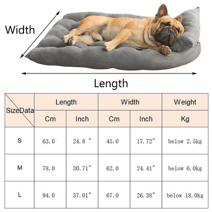 Multifunction Dog Mat Bed Cushion Foldable Pet Beds Dogs Sofa
