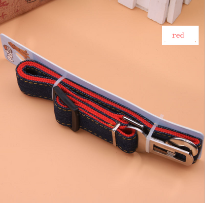 Pet Car Seat Belt Cowboy Retractable Seat Belt