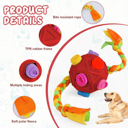 Pet Sniffing Ball Dog Puzzle IQ Training Bite Resistant Pet Supplies