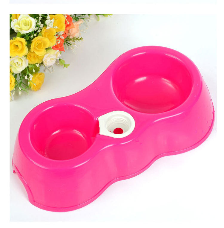 Round  Shatter-Resistant Bite Resistant Dog Bowl