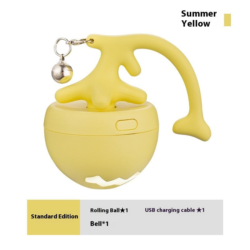 Smart Interactive Cat Toy Ball USB Rechargeable Moving Rolling Ball