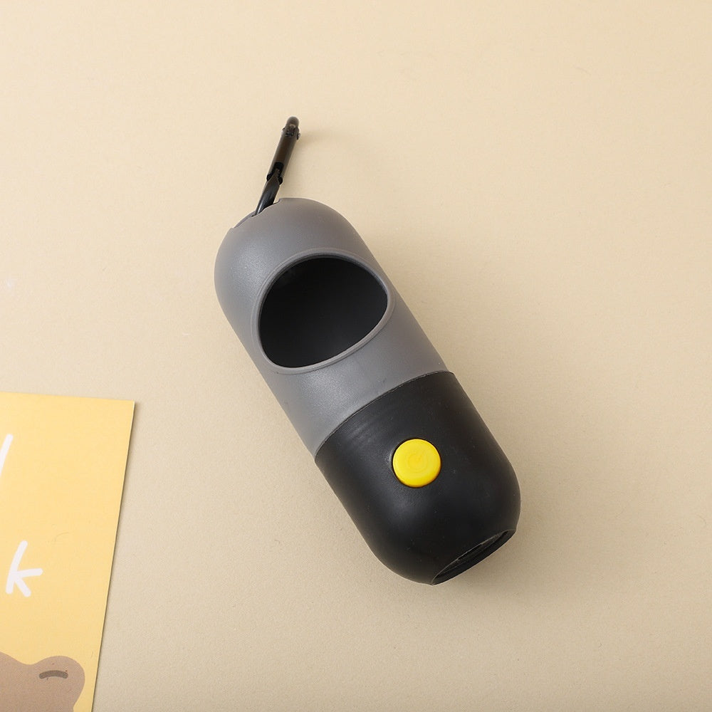 Led Light Pet Waste Bag Dispenser For Dog Poop Scooper