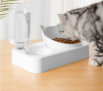 Automatic water storage dog bowl