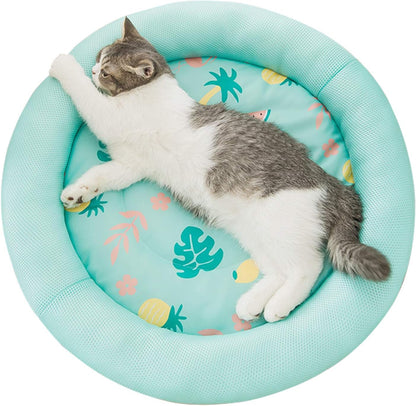 Cooling Dog Bed Soft Summer Ice Pet Pad Cushion
