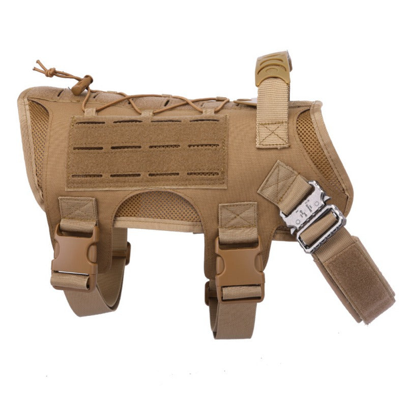 Outdoor tactical large dog clothes