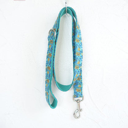 Dog collar pull rope leash