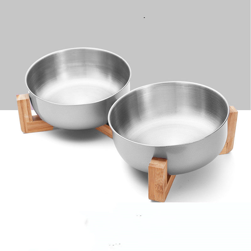 Neck Guard Stainless Steel Pet Bowl