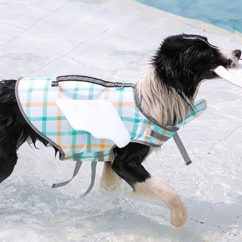 Small Medium Large Dog Pet Swimming Life Jacket