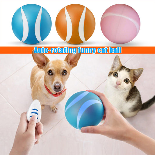 Wireless Smart Remote Control Pet Toy with LED Flashing Lights