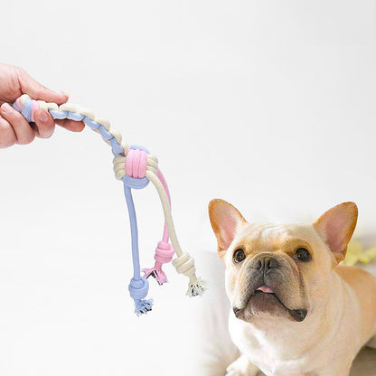 Dog And Cat Interactive Bite Resistant Rope Ball