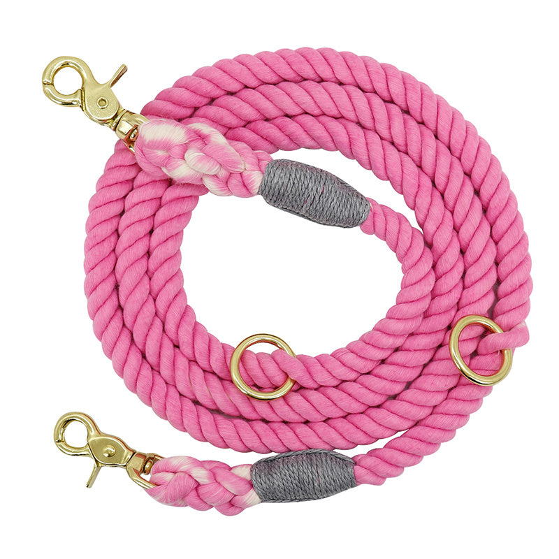 Two-In-One Drag Two Double-Headed Double Dog Walking Rope