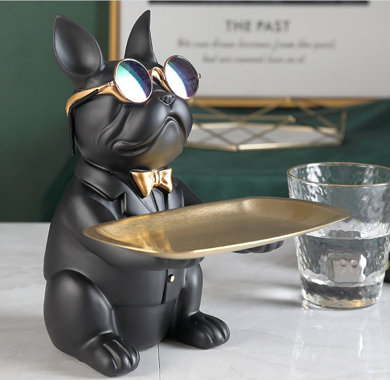 Creative fruit snacks for dogs with key tray