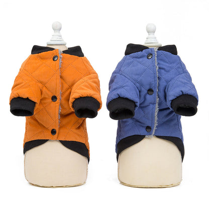 Dog Clothes Winter Padded Jacket Cute Autumn And Winter Clothes