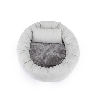 Cat and Dog Kennel Egg Tart Pet Nest Crystal Bed