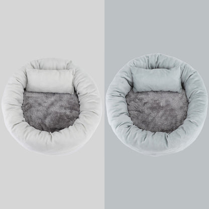 Cat and Dog Kennel Egg Tart Pet Nest Crystal Bed