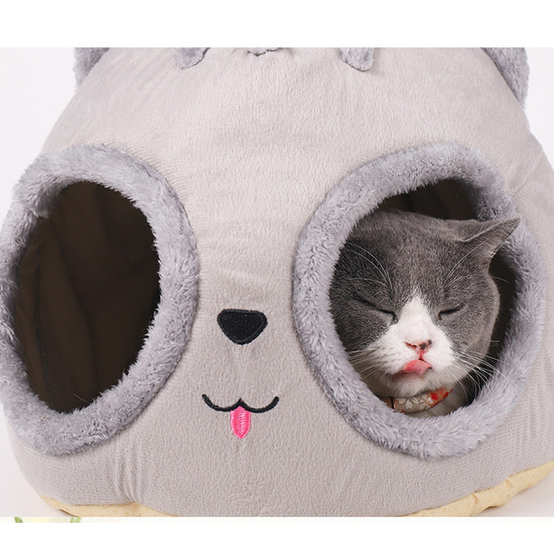 Winter Warm Pet dog Bed Kennel Cat House Sleeping Bag