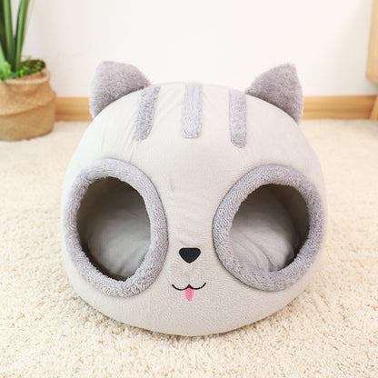 Winter Warm Pet dog Bed Kennel Cat House Sleeping Bag