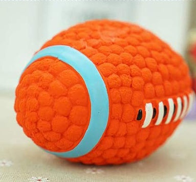 Dog Toy Bite-Resistant Teeth Cleaning Latex Toy Ball