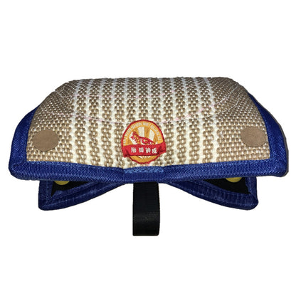 Pet Supplies For The Training Of a German Shepherd Dog With a Bite Pillow