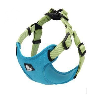 Dog chest harness vest type reflective dog leash