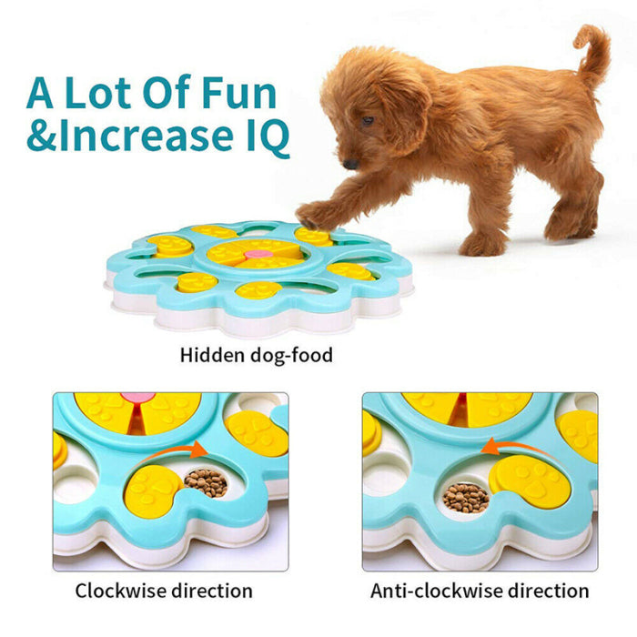 Dog Food Feeder Bowl Food Toy Interaction Toys Smart Puzzle Puppy Training Games