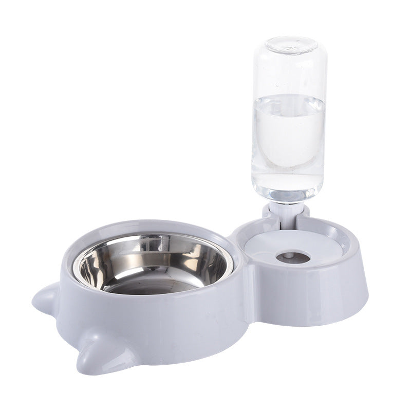 Dog Bowl Cat Bowl Double Bowl Automatic Drinking