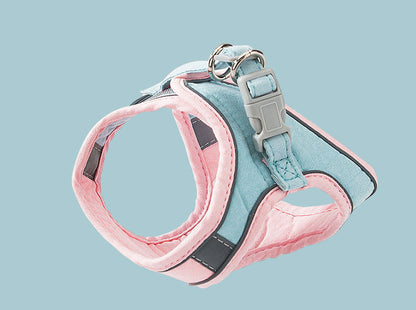 Cat Traction Rope Vest-Style Reflective Chest Harness