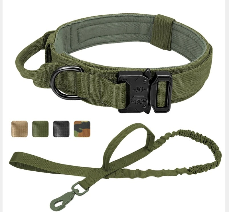 Tactical Dog Collar Pet Collar Tactical Nylon Explosion