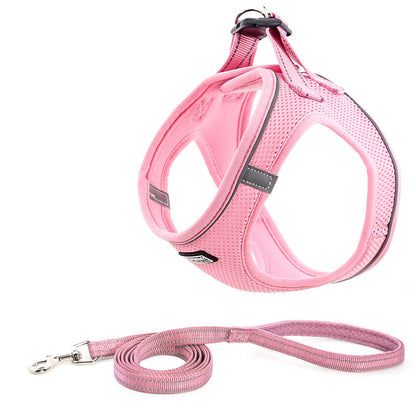 Dog Chest Harness Traction Suit Clothes Dog Chain Dog Leash