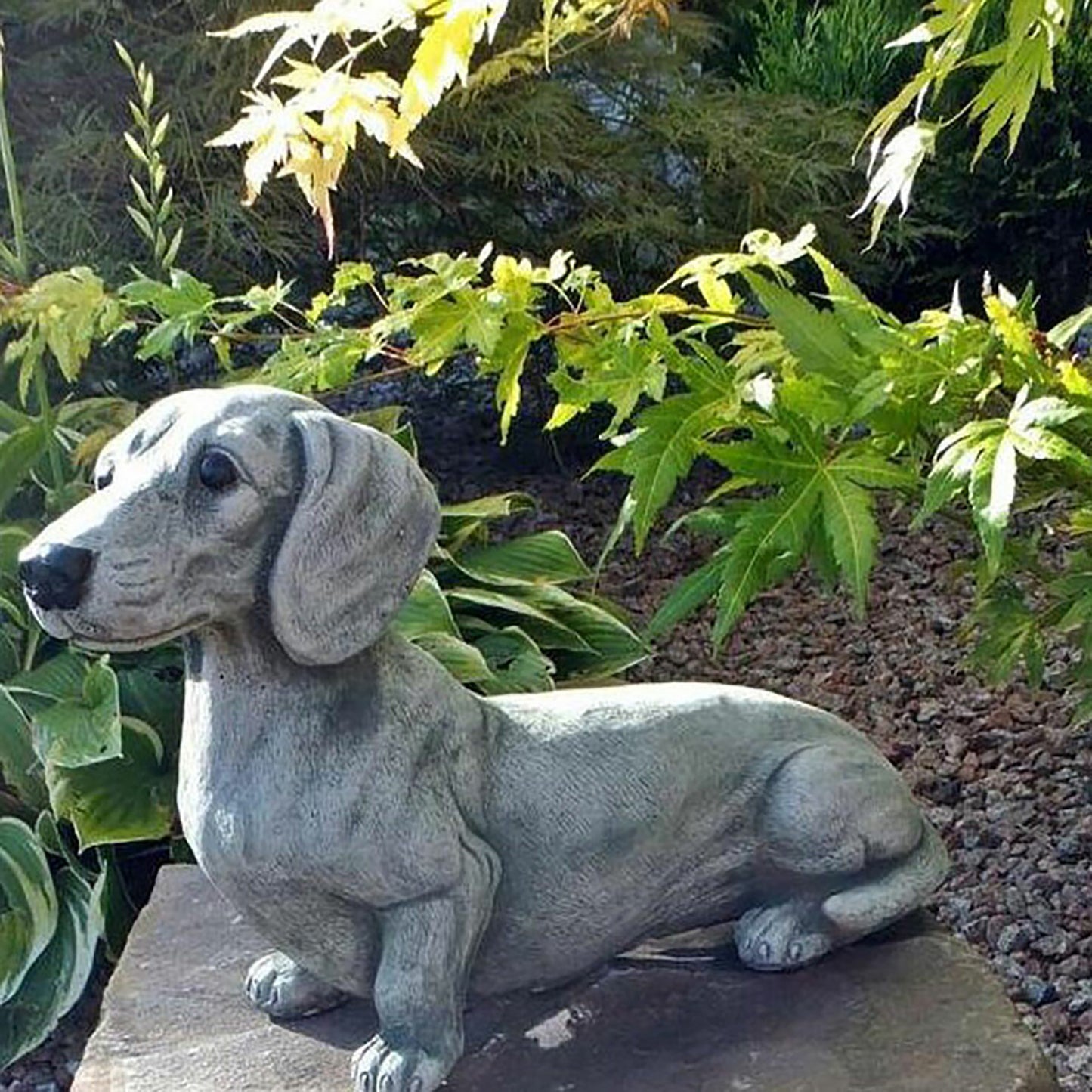 Dog Ornaments Garden Resin Ornaments Long Dog Ornaments