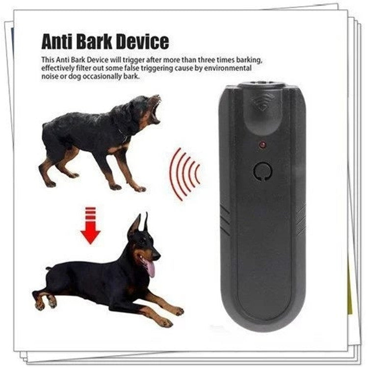 Multifunctional Electronic Ultrasonic Dog Repeller, Animal Training Device