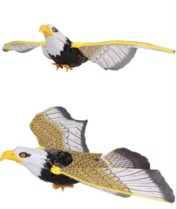 Simulation Bird Cat Interactive Pet Toys Hanging Eagle Flying Play
